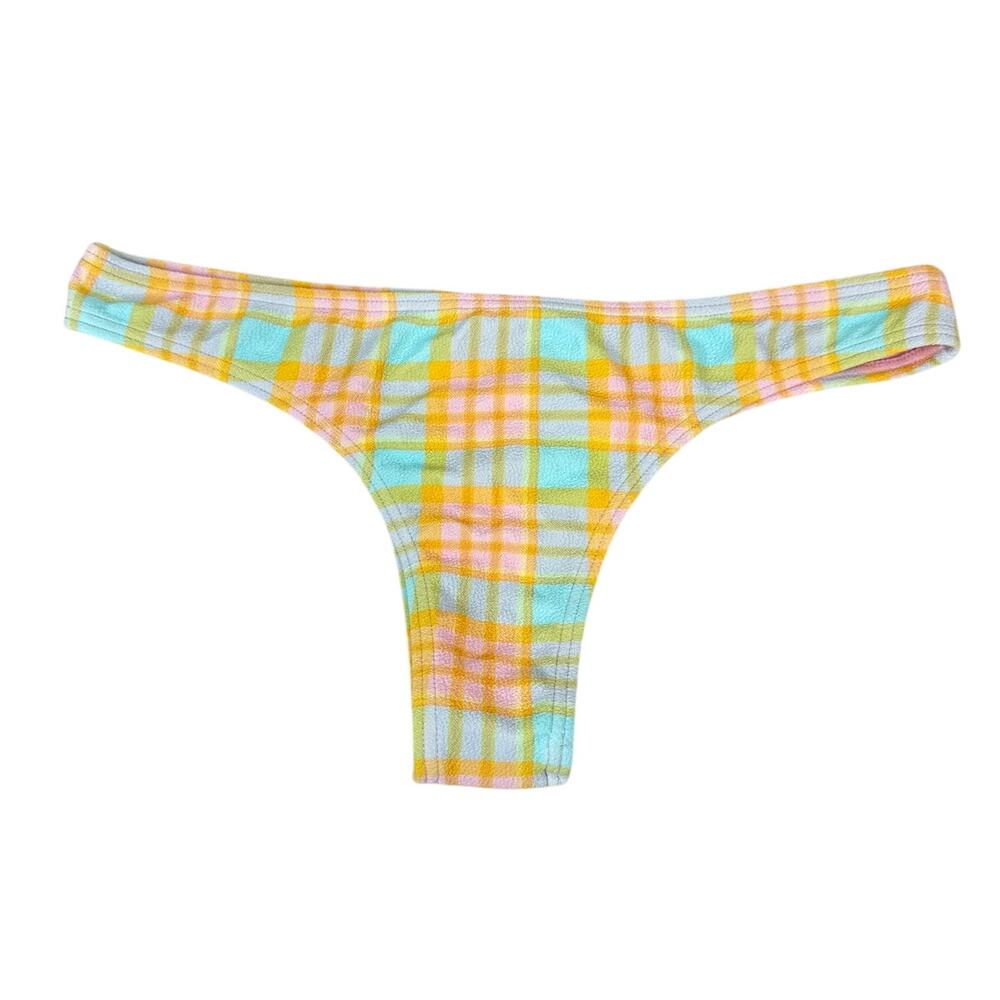 NWT Billabong Check Please Cocoa Bikini Bottoms Women’s Size XL/14 - Picture 3 of 5